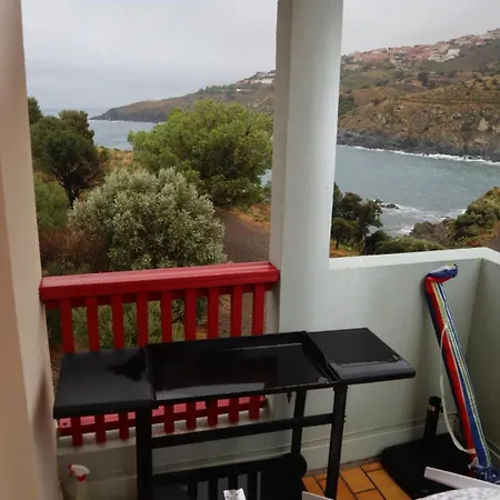 Appartement T2 Les Aloes Superbe Vue Mer-acces Crique & Sentier Du Littoral 50 M 3 Etoiles Cerbère