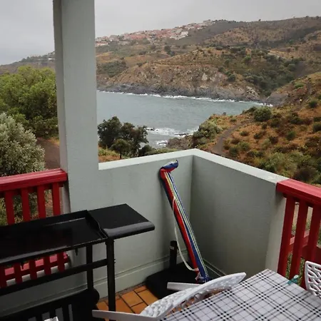 T2 Les Aloes Superbe Vue Mer-acces Crique & Sentier Du Littoral 50 M 3 Etoiles Appartement Cerbère